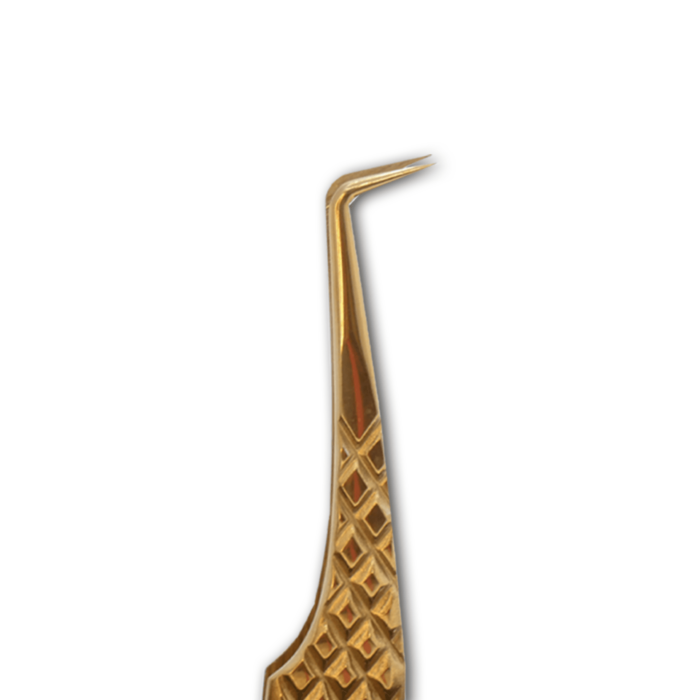 90* Gold Tweezer