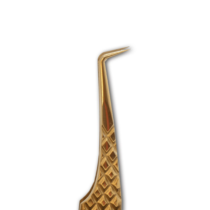 90* Gold Tweezer